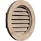Ekena Millwork Round Gable Vent Unfinished, Functional, Pine Gable Vent w/ Brick Mould Face Frame, 20"W x 20"H GVWRO20X2000SFUPI - alternate 4